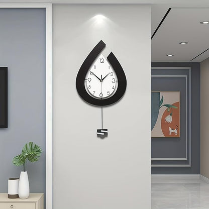 Pendulum Modern Wall Clock Silent Non Ticking