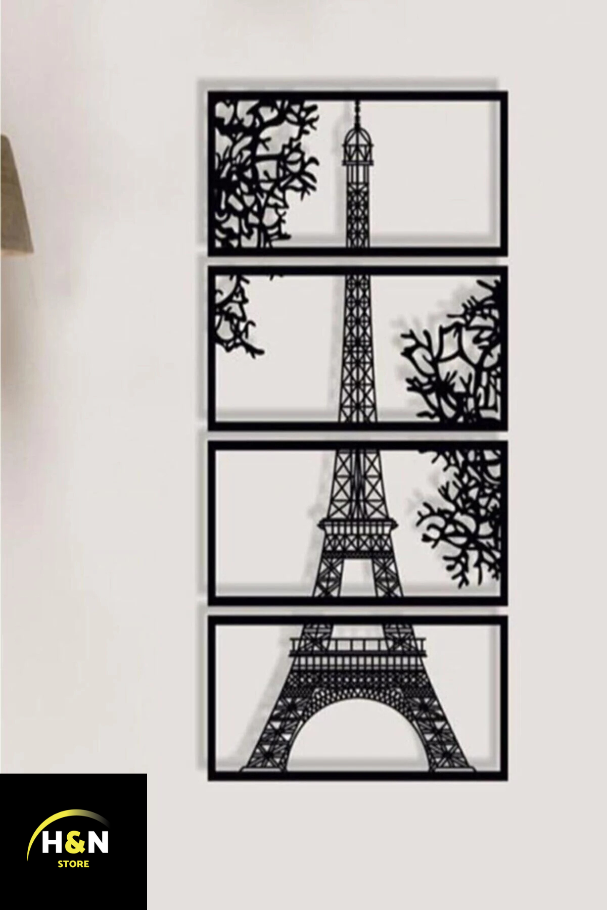 Eiffel Tower 3D Wall Art  Luxury Wall Art