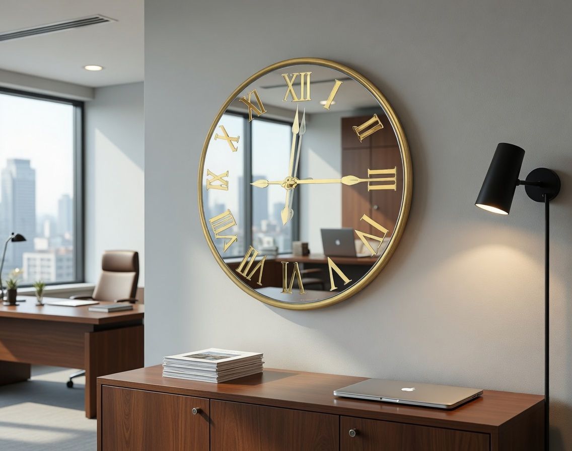 American High End Wall Clock