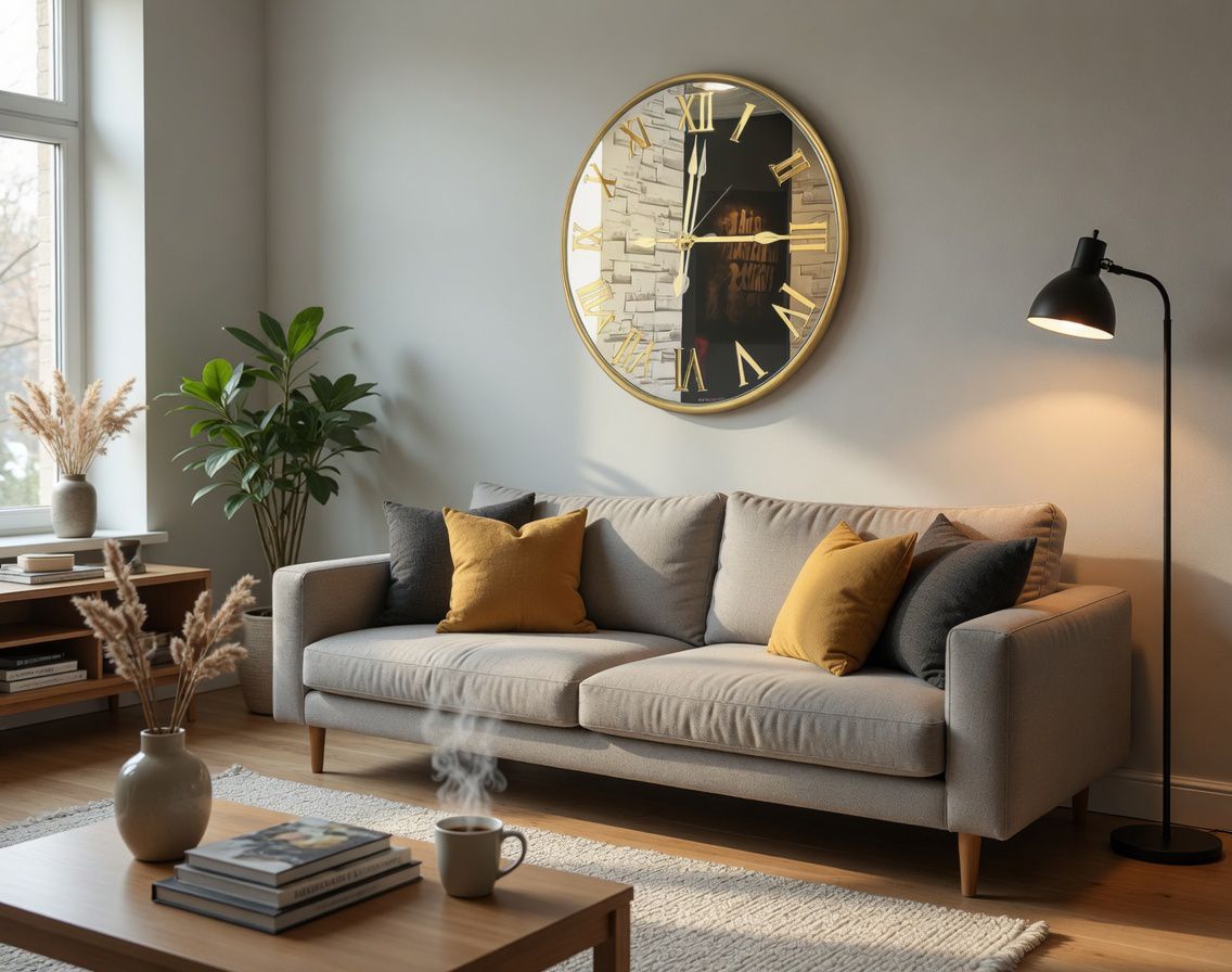 American High End Wall Clock
