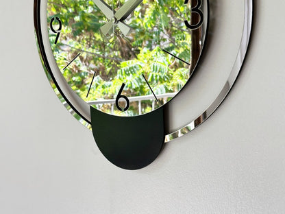 Plexi Mirror Wall Clock