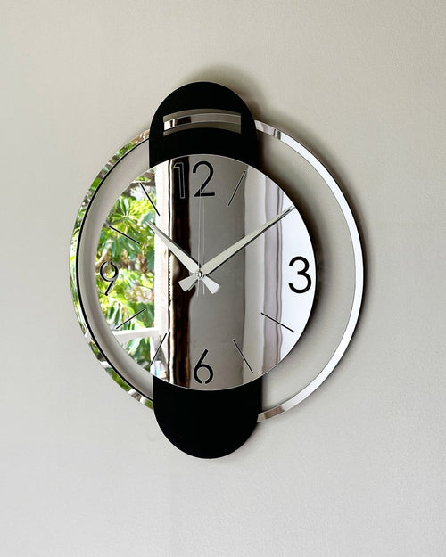 Plexi Mirror Wall Clock
