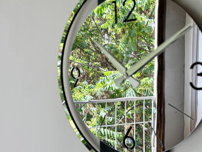 Plexi Mirror Wall Clock