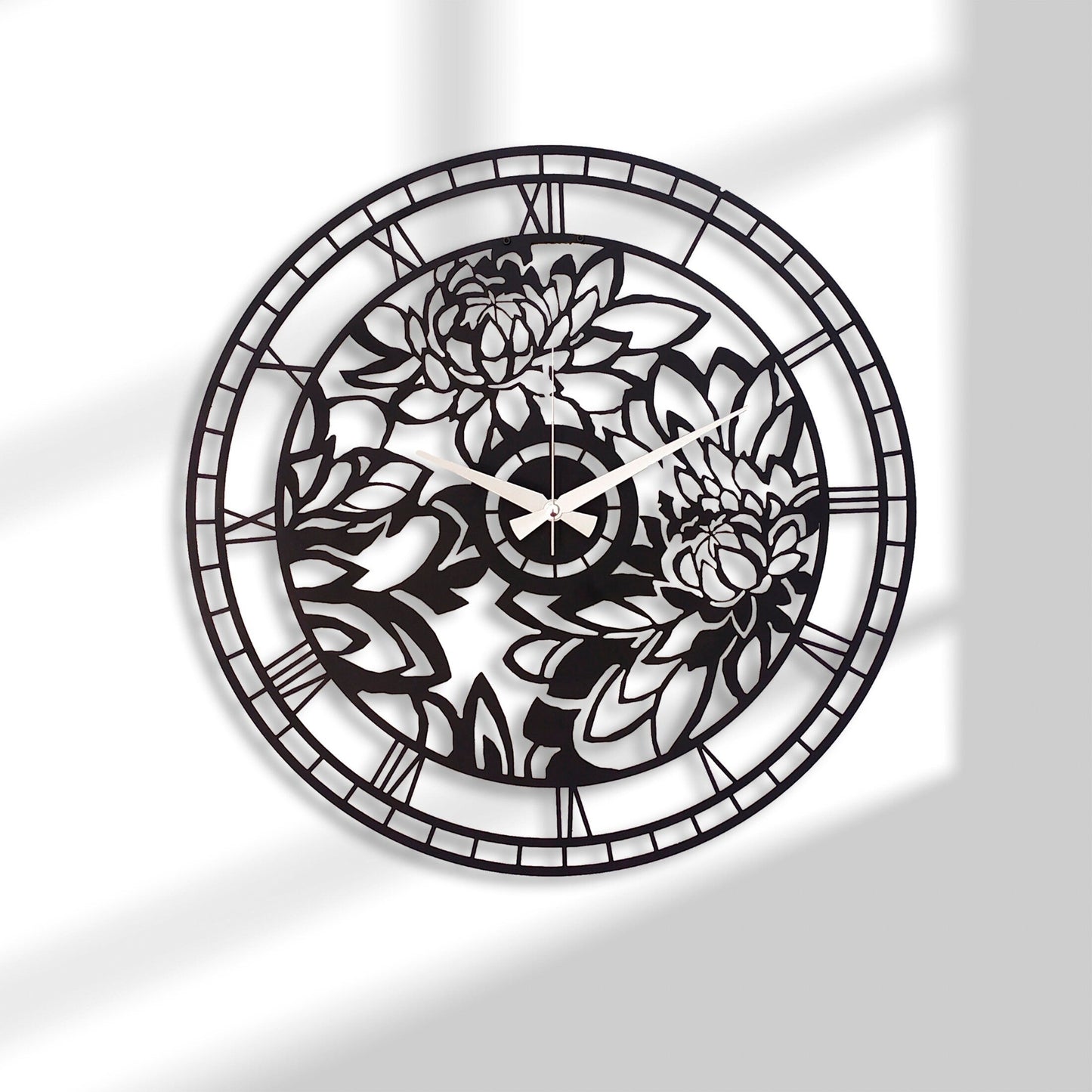 Floral Wall Clock