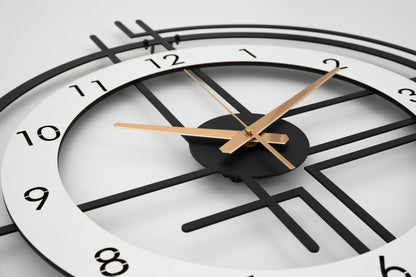 3D Living Room Wall Clock
